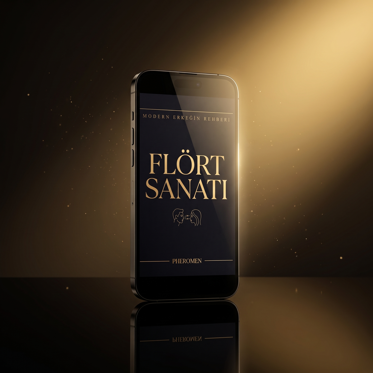 Flört Sanatı e-kitap telefonda